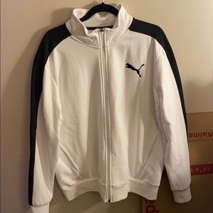 New Black & White Puma Jacket